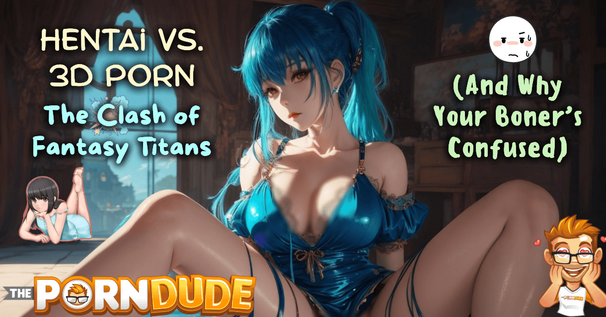 Hentai vs 3D Porn The Clash of Fantasy Titans And Why Your Boners Confused