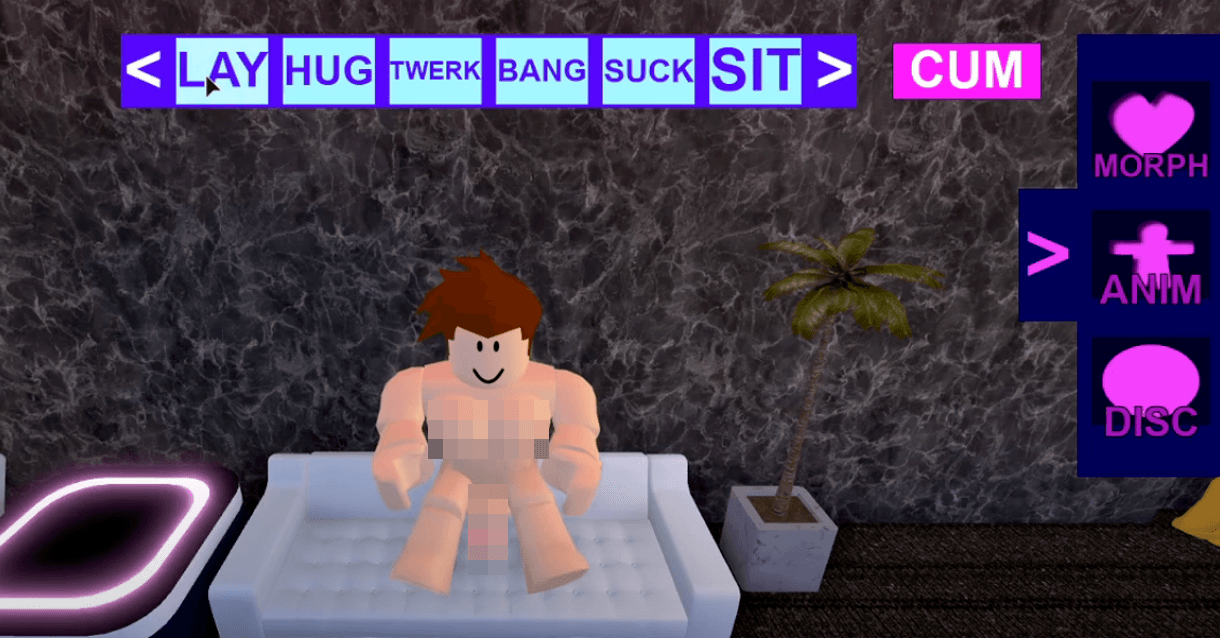 Roblox porn game YouTube blurred tmp
